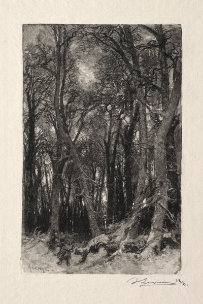 Le Bas Breau. alkotó: Auguste Louis Lepère
