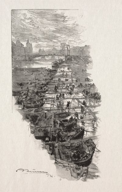 Az Apple Market alkotó: Auguste Louis Lepère