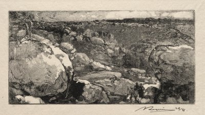A Long-Rocher cirkusz alkotó: Auguste Louis Lepère