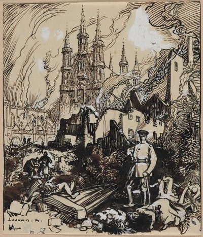 Louvain alkotó: Auguste Louis Lepère