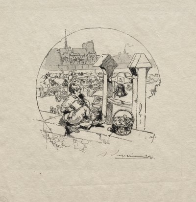 Apple Market, 2. sz. alkotó: Auguste Louis Lepère