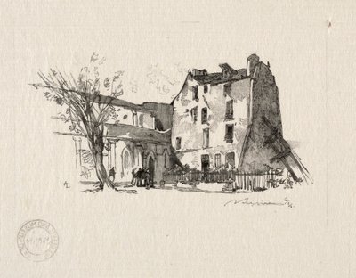 Szegény Szent Julián: A presbitérium alkotó: Auguste Louis Lepère