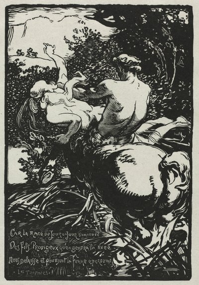 A Kentaur alkotó: Auguste Louis Lepère