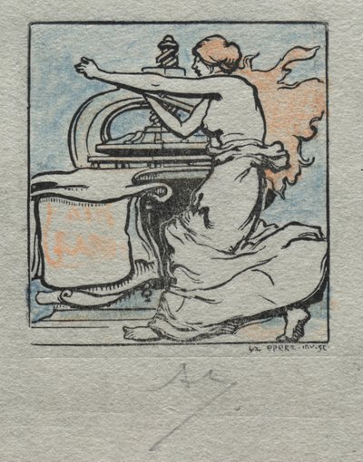 A nyomtató alkotó: Auguste Louis Lepère