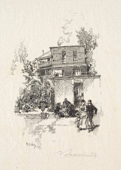 Egy Guinguette alkotó: Auguste Louis Lepère