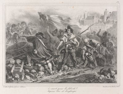 1831-es album: Szabadság vagy halál! alkotó: Auguste Raffet