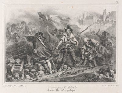 1831-es album: Szabadság vagy halál! , 1831. alkotó: Auguste Raffet