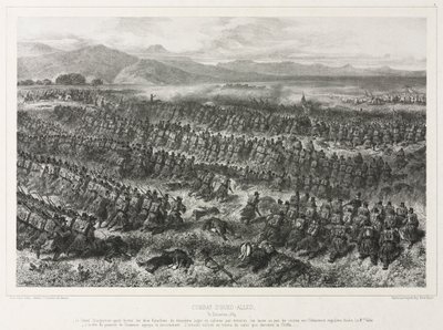 Oued-allegi csata, 1839. december 31., 1840. alkotó: Auguste Raffet