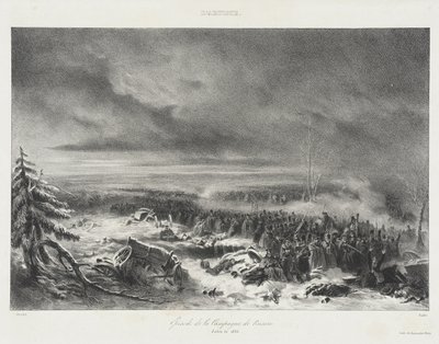 Epizód az oroszországi hadjáratból - 1836-os Szalon alkotó: Auguste Raffet