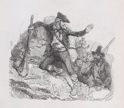 A csempészek, Béranger teljes műveiből, 1836 alkotó: Auguste Raffet