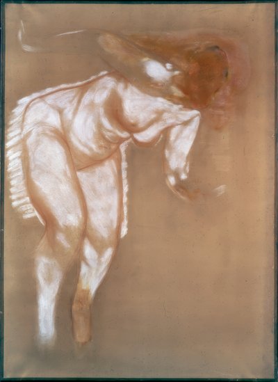 Tanulmány egy ülő akthoz alkotó: Auguste Renoir