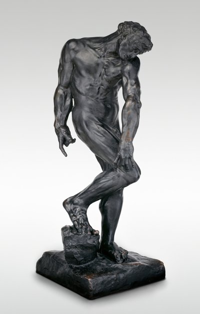 Adam, 1881-ben mintázták, 1924 körül alakították. alkotó: Auguste Rodin