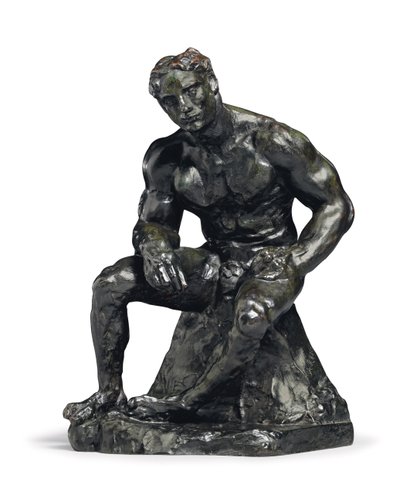 amerikai sportoló; Athlete Americain, 1901; c. 1927-1935 alkotó: Auguste Rodin