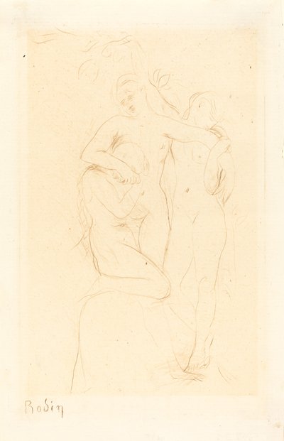 A Purgatórium lelkei alkotó: Auguste Rodin