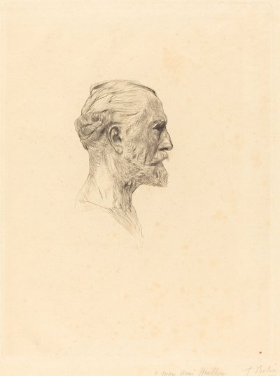 Antonin Proust, 1885. alkotó: Auguste Rodin