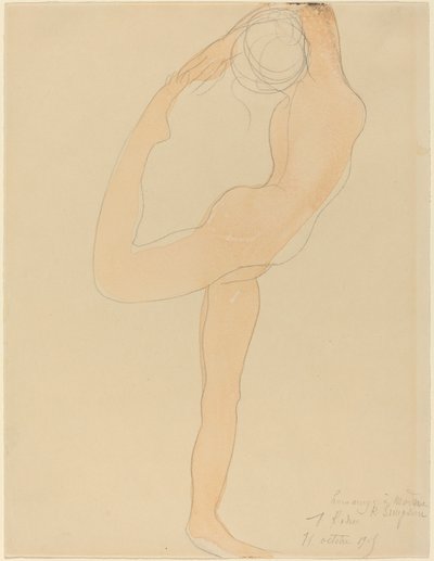 Táncoló figura alkotó: Auguste Rodin