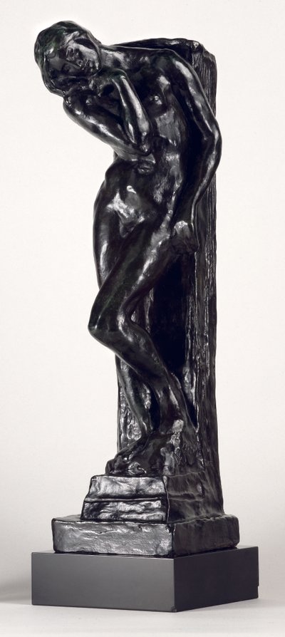Éva hosszú hajjal, 187880 (bronz) alkotó: Auguste Rodin