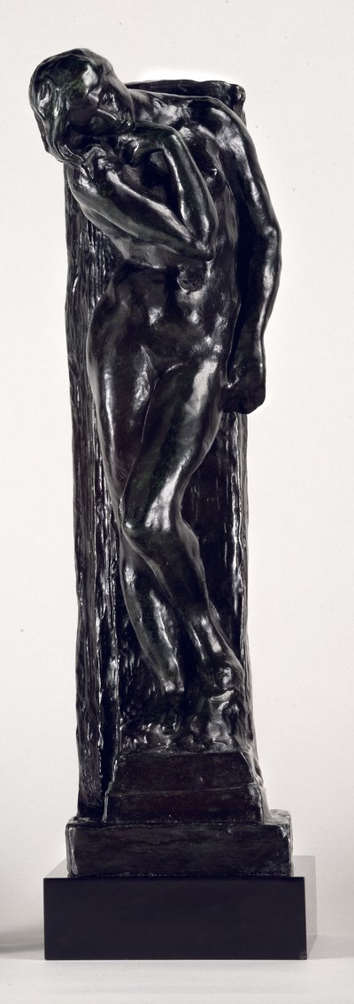 Éva hosszú hajjal, 187880 (bronz) alkotó: Auguste Rodin