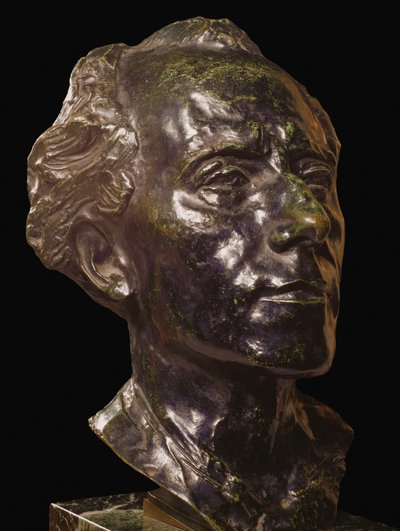 Gustav Mahler, zeneszerző és karmester ... (bronz) alkotó: Auguste Rodin