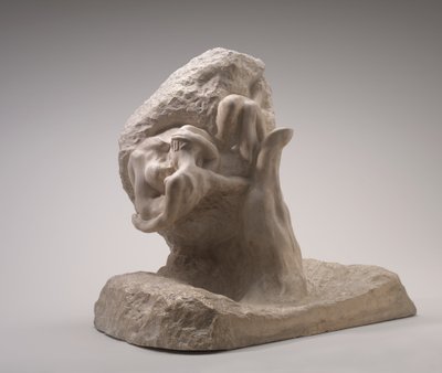 Isten keze, 1898 előtti modell, 1903-ban öntött. alkotó: Auguste Rodin