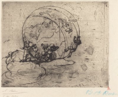 Les Amours Conduisant le Monde alkotó: Auguste Rodin
