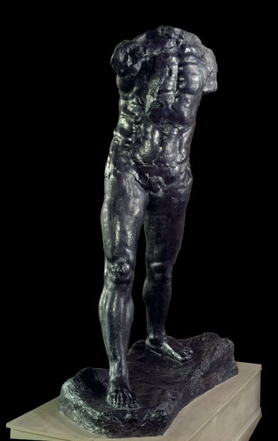 Auguste Rodin (1840-1917) A sétáló ember bronzszobra 1905 Párizs, Musee Rodin. alkotó: Auguste Rodin