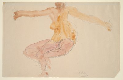 Meztelen tánc alkotó: Auguste Rodin