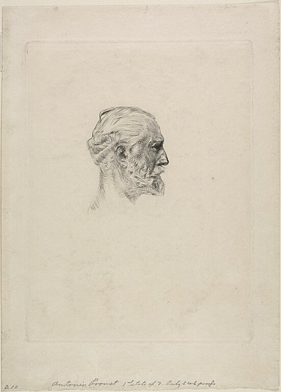 Antonin Proust portréja alkotó: Auguste Rodin