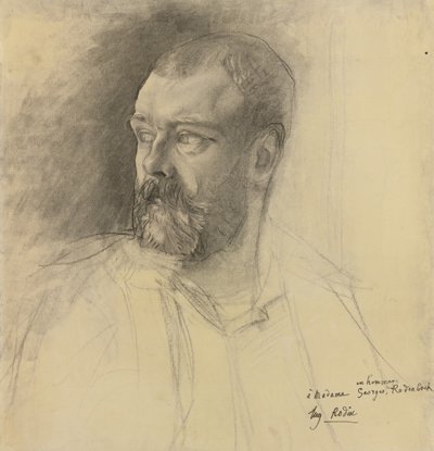 Octave Mirbeau portréja 1848-1917, 1893 körül alkotó: Auguste Rodin