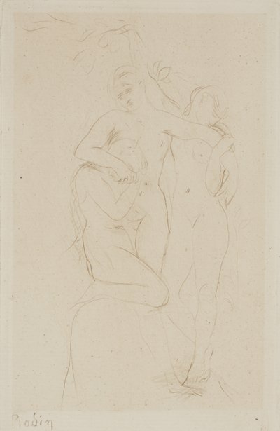 Lelkek a purgatóriumban alkotó: Auguste Rodin