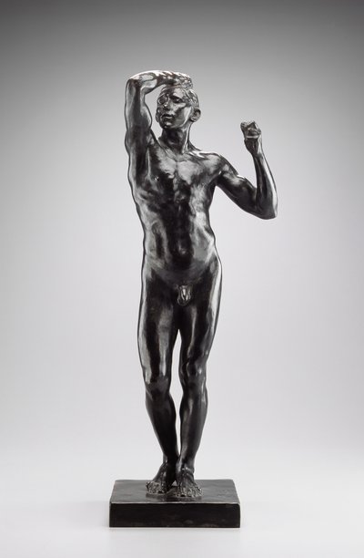 A bronzkor, 1877 után (bronz) alkotó: Auguste Rodin