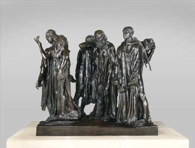 A calais-i polgárok, 1884-95 alkotó: Auguste Rodin