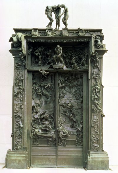 A pokol kapuja, 1880-90 (bronz) alkotó: Auguste Rodin