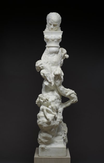 A költő és a szemlélődő élet: A Fenaille-oszlop, 1896 alkotó: Auguste Rodin