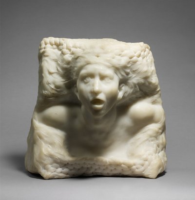 A vihar, 1908 körül (márvány) alkotó: Auguste Rodin