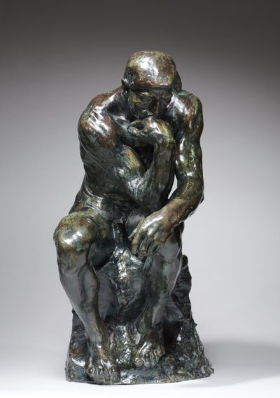 A gondolkodó, 1880 körül alkotó: Auguste Rodin