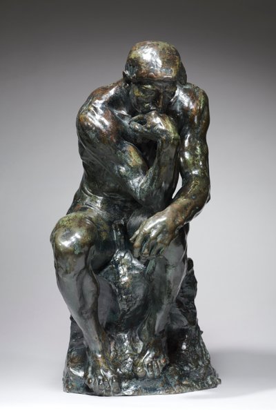 A gondolkodó c. 1880. alkotó: Auguste Rodin