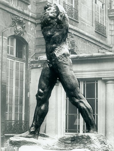 A sétáló ember (bronz) alkotó: Auguste Rodin