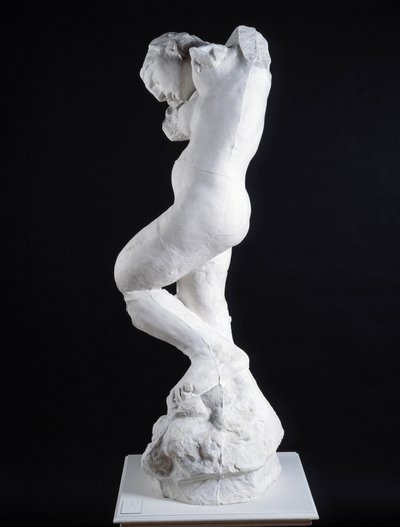 A belső hang a profilszoborból (márvány) alkotó: Auguste Rodin