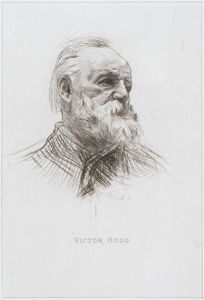Victor Hugo, 1884 alkotó: Auguste Rodin