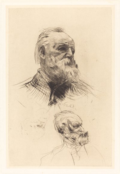 Victor Hugo, De Trois Quarts alkotó: Auguste Rodin