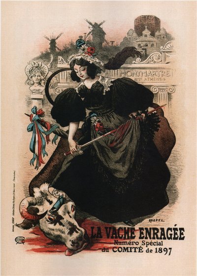 La Vache Enragee alkotó: Auguste Roedel