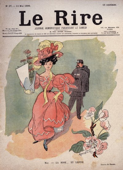Május hónap - a rózsa és... Lepine (Louis Jean-Baptiste Lepine alkotó: Auguste Roedel