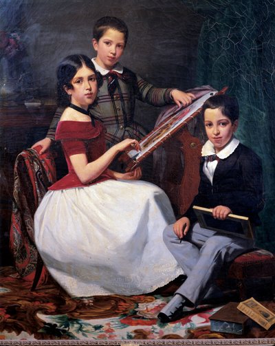 Joaquin Torquato Alves Ribeiro tanácsos gyermekei alkotó: Auguste Roquemont