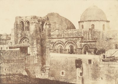 Jeruzsálem. Szent Sír. Általános nézet 2 alkotó: Auguste Salzmann