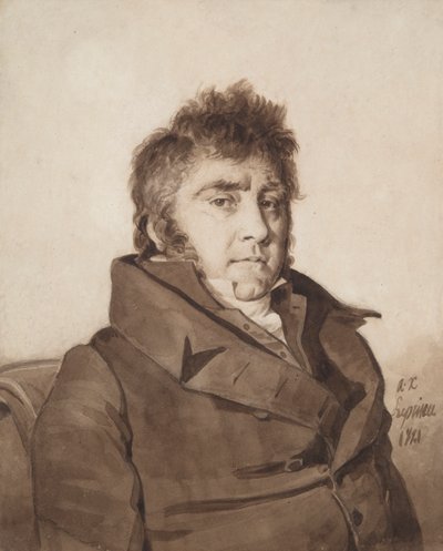 A művész portréja alkotó: Auguste Xavier Leprince