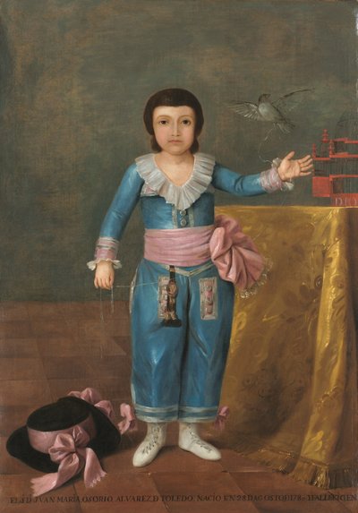 Juan Maria Osorio portréja, 1786 körül (olaj, vászon) alkotó: Augustin Esteve y Marques
