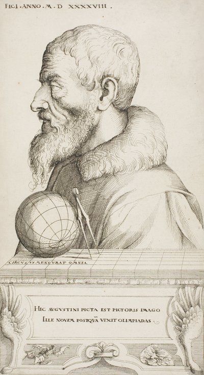 Önarckép alkotó: Augustin Hirschvogel