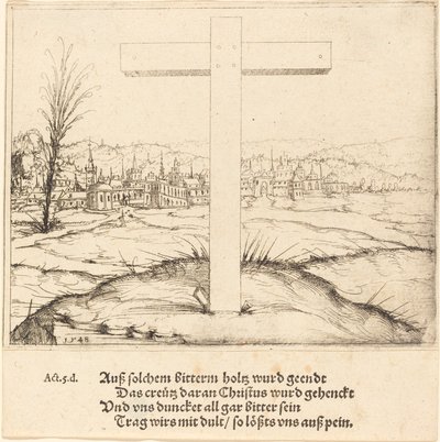 Krisztus keresztje alkotó: Augustin Hirschvogel