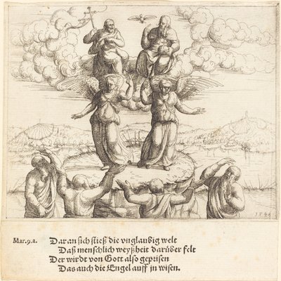 Az átváltozás, 1548. alkotó: Augustin Hirschvogel
